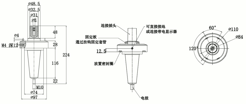 金年会官方网站核材250A套管座结构图.gif